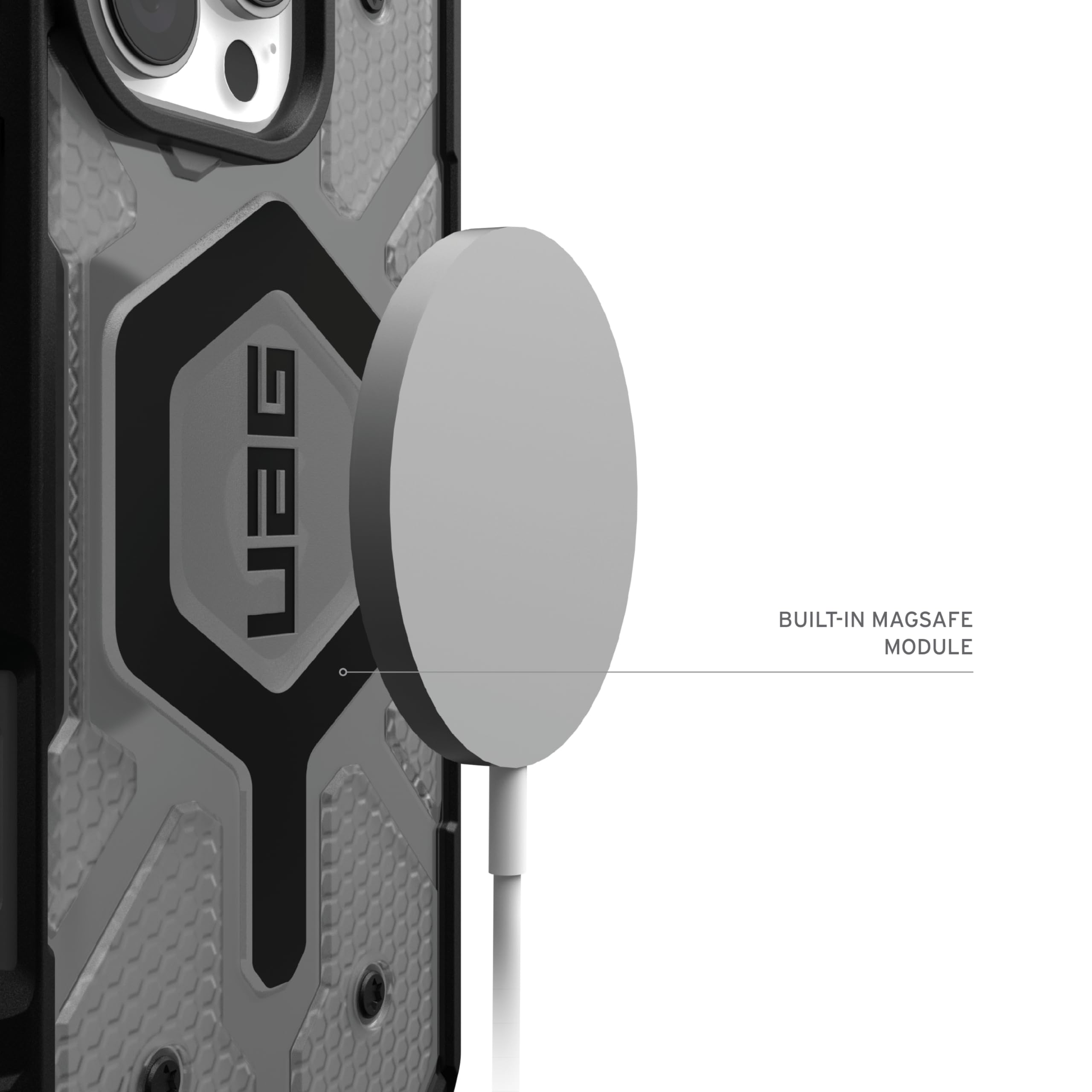Foto 6 pulgar | Funda Para Teléfono Urban Armor Gear Uag Pathfinder Clear Para Iphone 16 Pro Max - Venta Internacional.