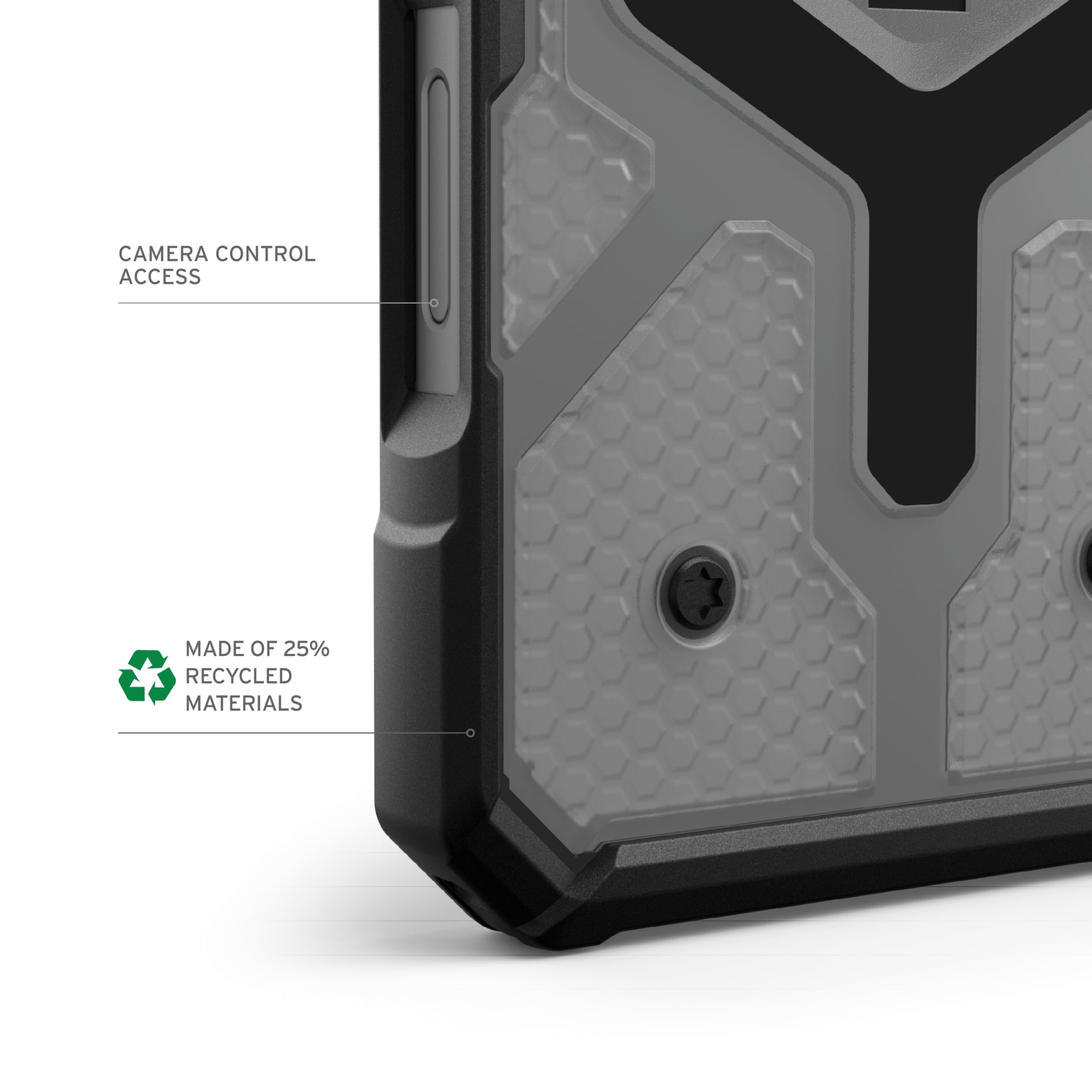 Foto 7 pulgar | Funda Para Teléfono Urban Armor Gear Uag Pathfinder Clear Para Iphone 16 Pro Max - Venta Internacional.