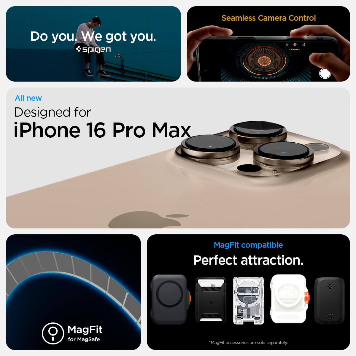 Foto 3 pulgar | Funda Para Teléfono Spigen Ultra Hybrid T Magfit Iphone 16 Pro Max - Venta Internacional.