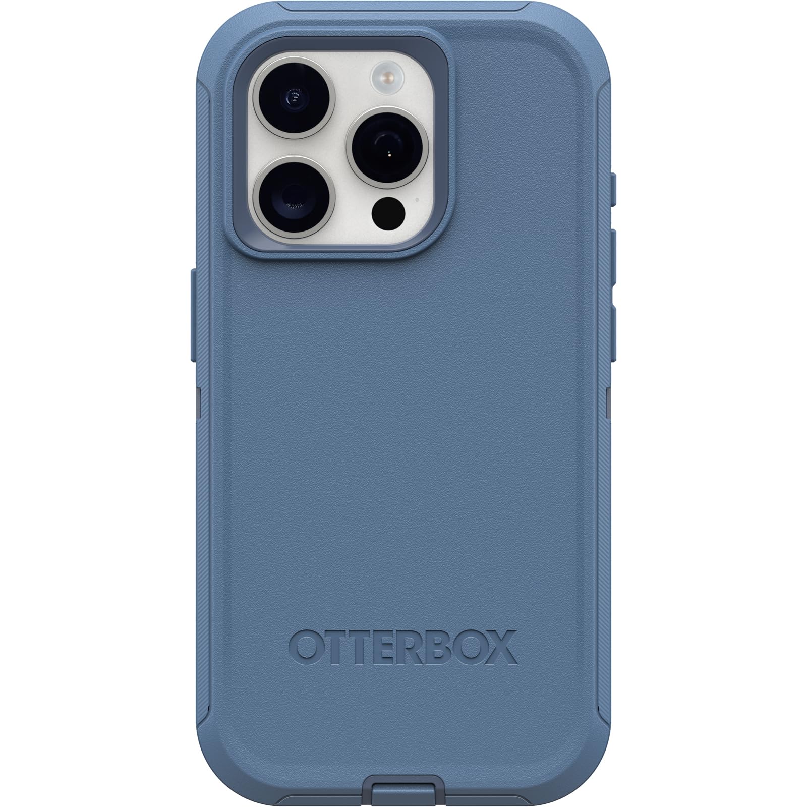 Foto 2 pulgar | Funda Otterbox Defender Series Para Iphone 15 Pro, Color Azul Claro - Venta Internacional.