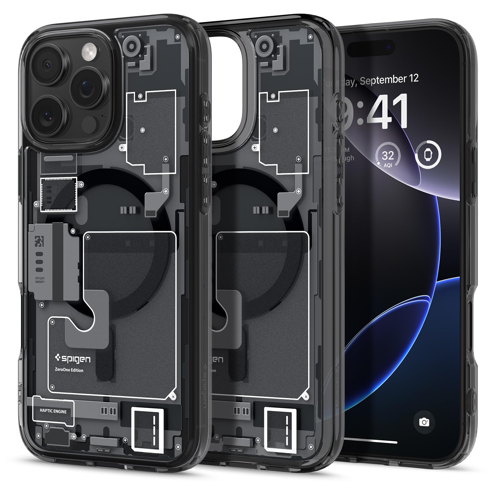Foto 2 pulgar | Funda Spigen Ultra Hybrid Magfit Para Iphone 16 Pro Max - Venta Internacional.