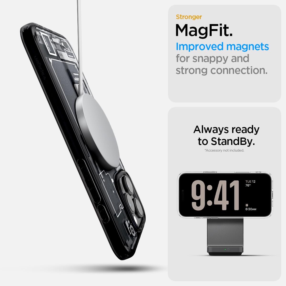 Foto 5 pulgar | Funda Spigen Ultra Hybrid Magfit Para Iphone 16 Pro Max - Venta Internacional.