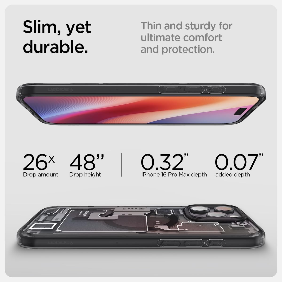 Foto 5 | Funda Spigen Ultra Hybrid Magfit Para Iphone 16 Pro Max - Venta Internacional.
