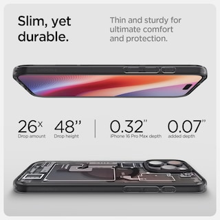 Foto 5 | Funda Spigen Ultra Hybrid Magfit Para Iphone 16 Pro Max - Venta Internacional.