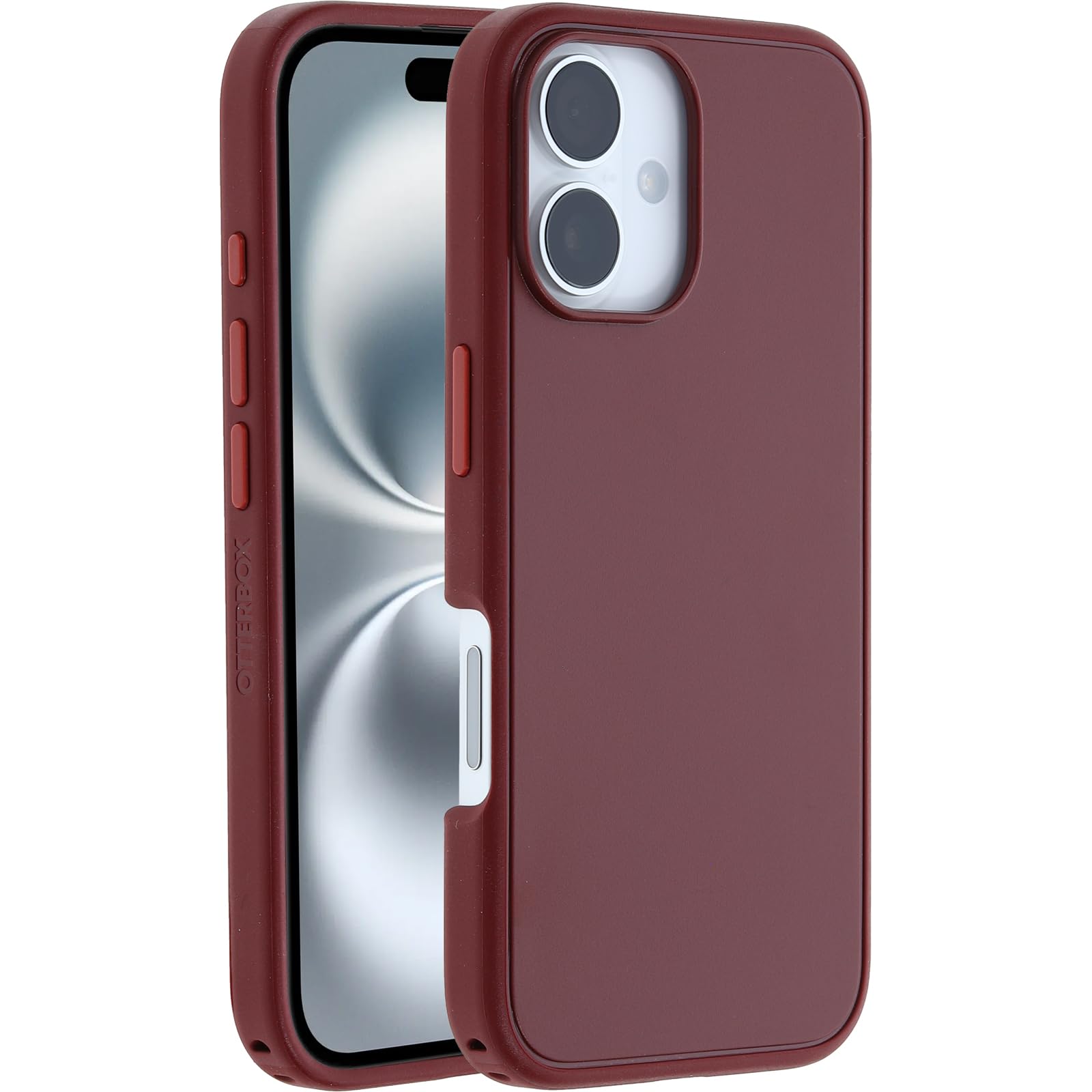 Foto 4 pulgar | Funda De Teléfono Otterbox Symmetry Series Para Iphone 16, Color Rojo Ladrillo - Venta Internacional.