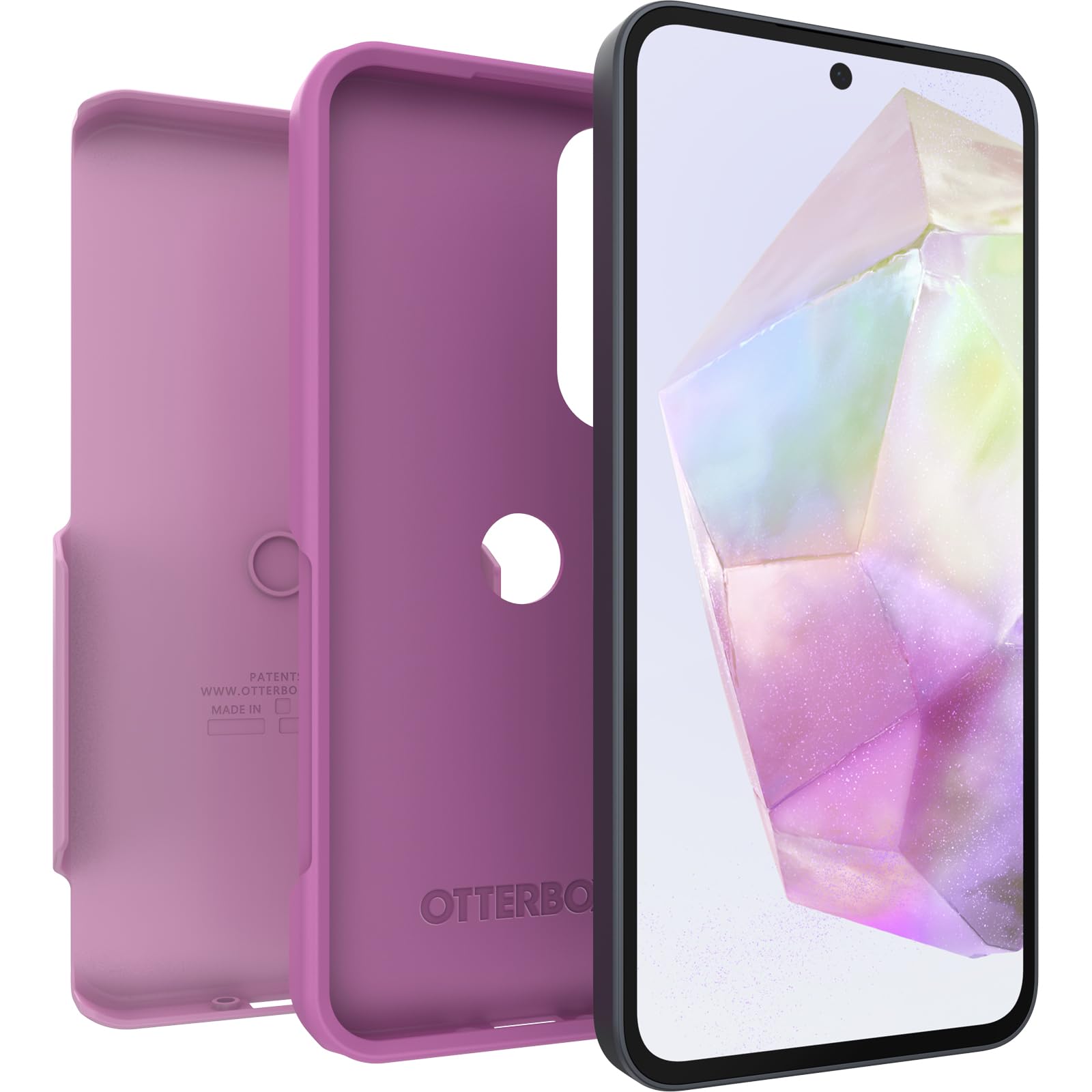 Foto 5 pulgar | Funda Otterbox Para Samsung Galaxy A35 Commuter Series Lite, Color Rosa - Venta Internacional.