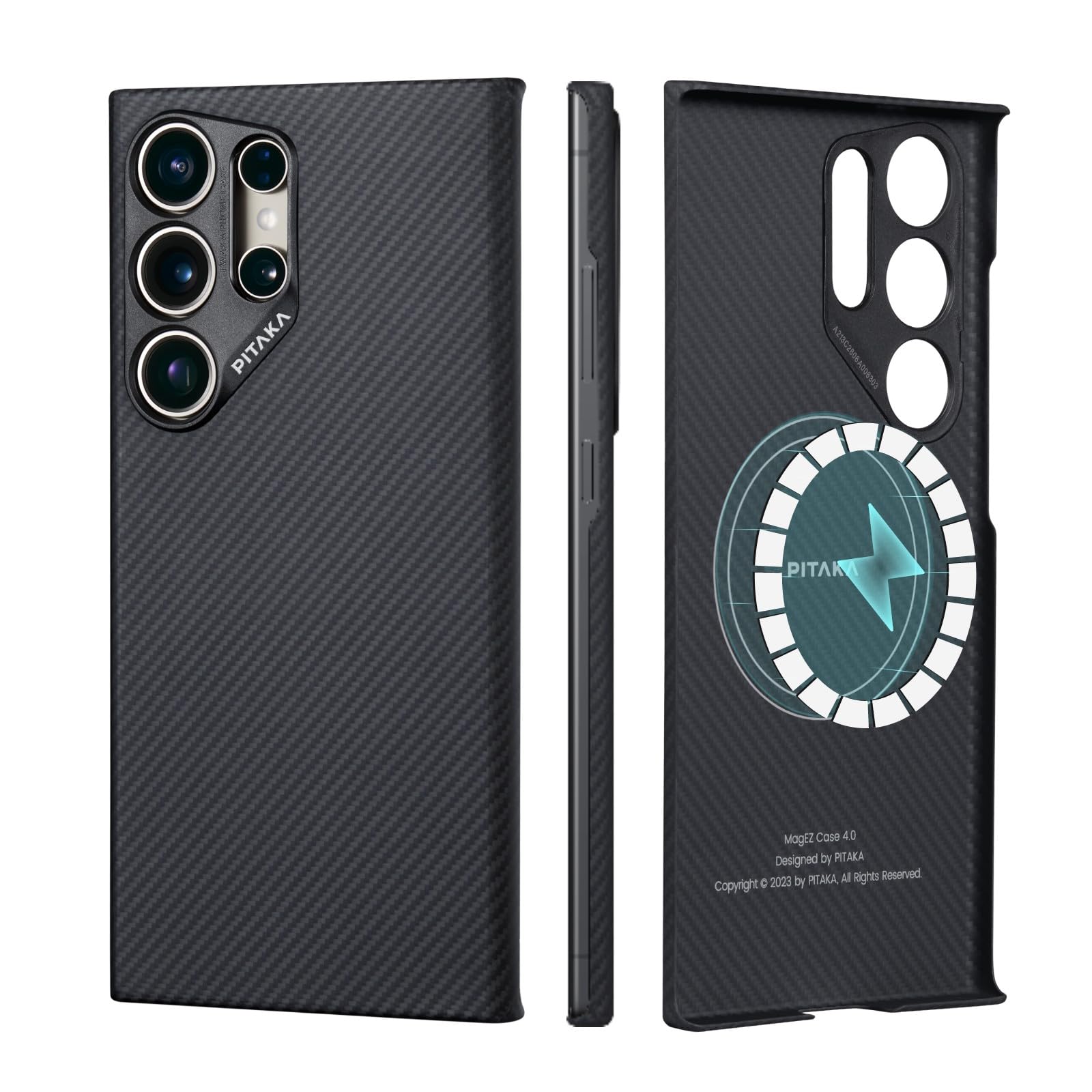 Foto 2 pulgar | Funda Tipo Magez Case 4 Para Samsung Galaxy S24 Ultra 6.8 - Venta Internacional.