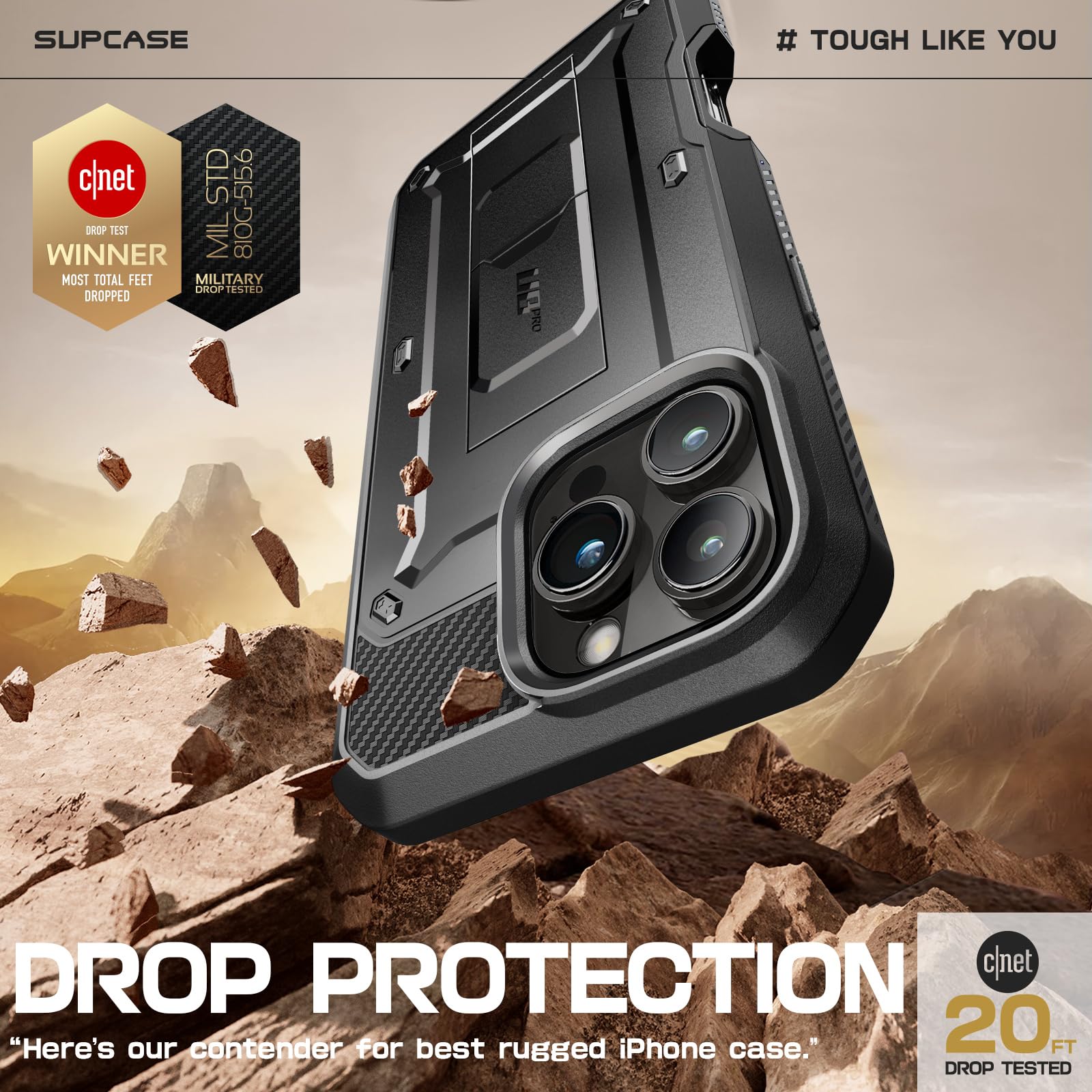Foto 4 pulgar | Funda Para Teléfono Supcase Unicorn Beetle Pro Para Iphone 16 Pro De 6.3 Pulgadas - Venta Internacional.