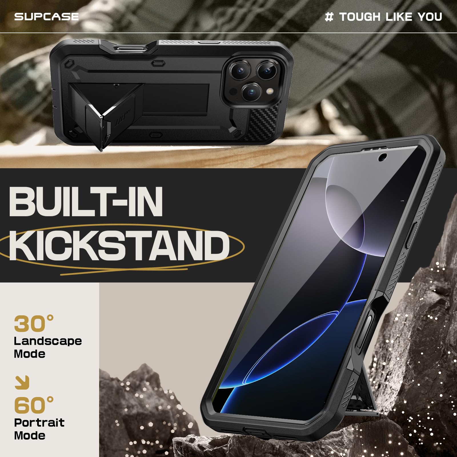 Foto 5 pulgar | Funda Para Teléfono Supcase Unicorn Beetle Pro Para Iphone 16 Pro De 6.3 Pulgadas - Venta Internacional.
