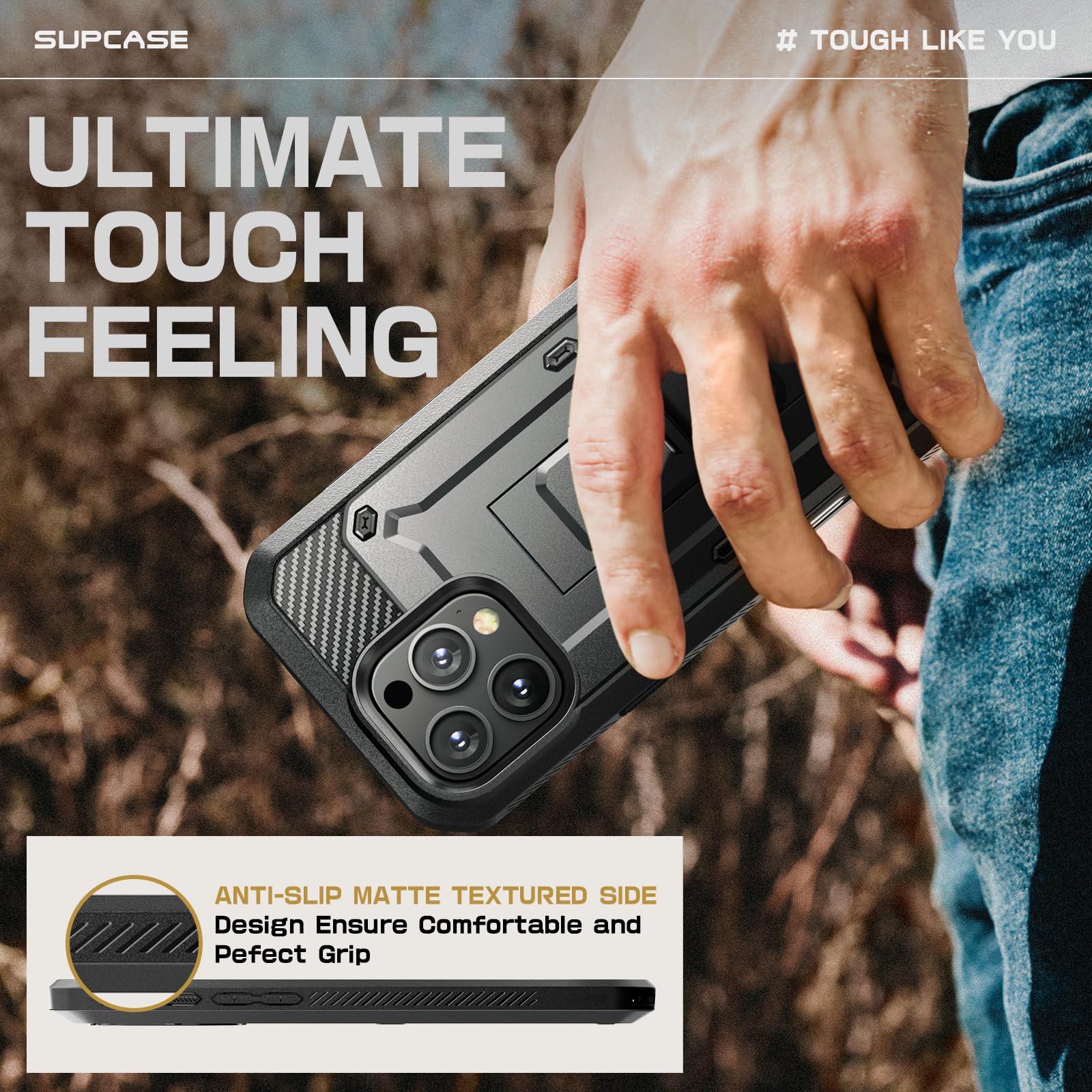 Foto 8 pulgar | Funda Para Teléfono Supcase Unicorn Beetle Pro Para Iphone 16 Pro De 6.3 Pulgadas - Venta Internacional.