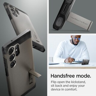 Foto 5 | Funda Spigen Tough Armor Para Galaxy S24 Ultra Con Soporte - Venta Internacional.