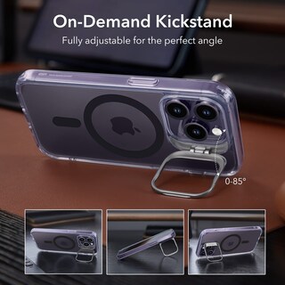Foto 3 | Funda De Teléfono Esr Para Iphone 14 Pro Con Magsafe Clear Purple - Venta Internacional.
