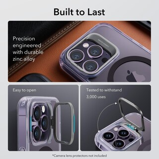 Foto 5 | Funda De Teléfono Esr Para Iphone 14 Pro Con Magsafe Clear Purple - Venta Internacional.
