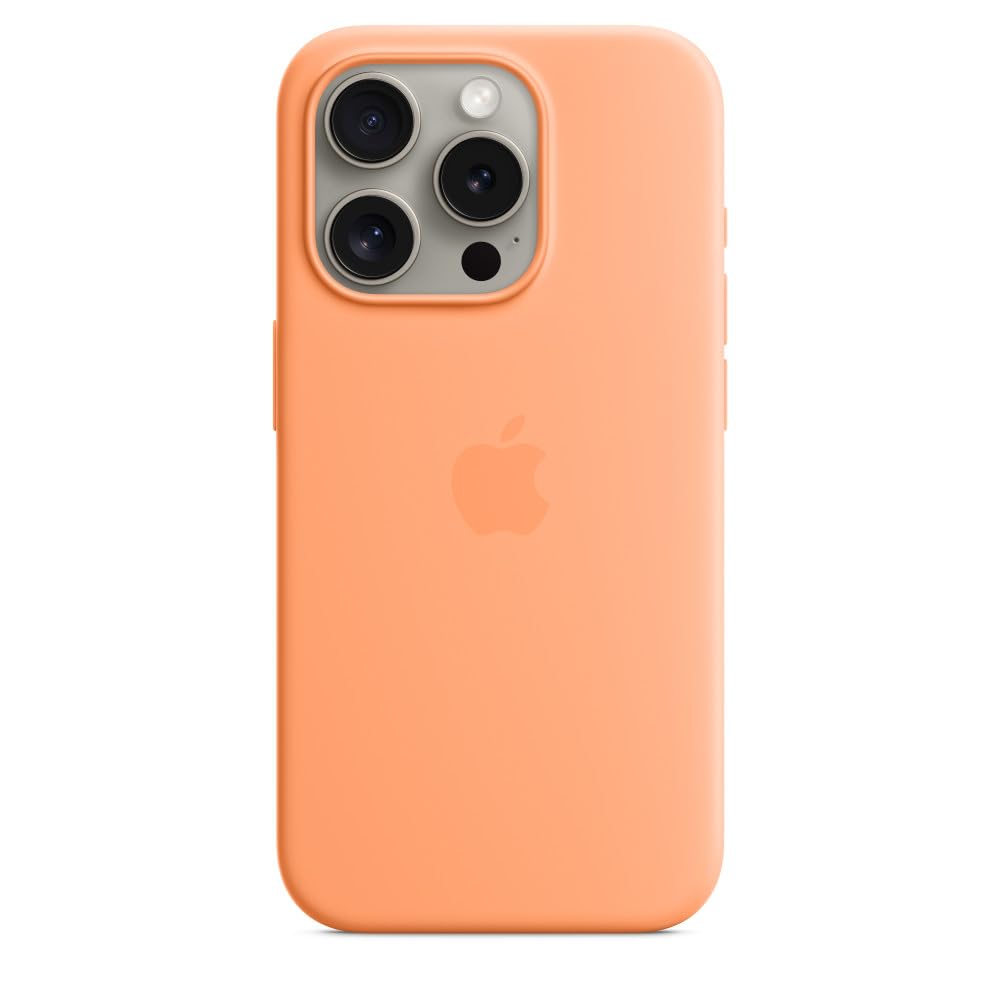 Foto 2 pulgar | Funda Para Teléfono Apple Iphone 15 Pro De Silicona Con Magsafe Orange - Venta Internacional.