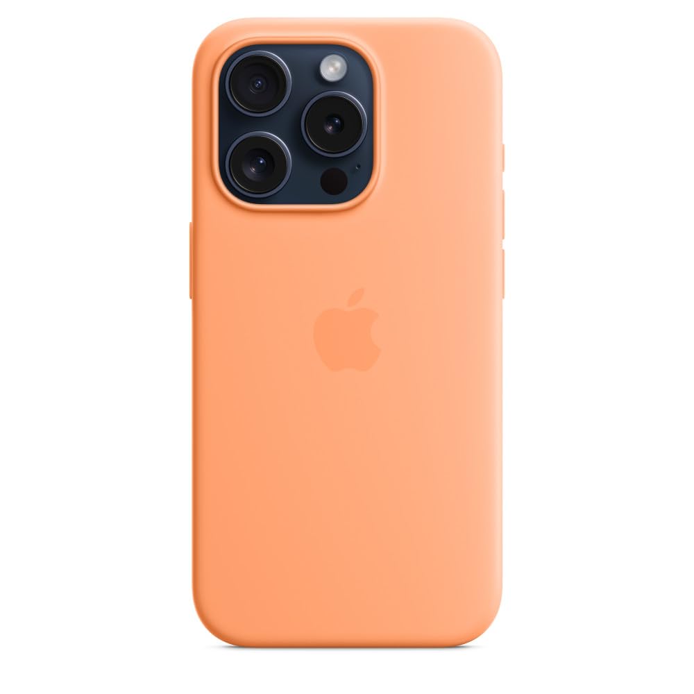 Foto 3 pulgar | Funda Para Teléfono Apple Iphone 15 Pro De Silicona Con Magsafe Orange - Venta Internacional.