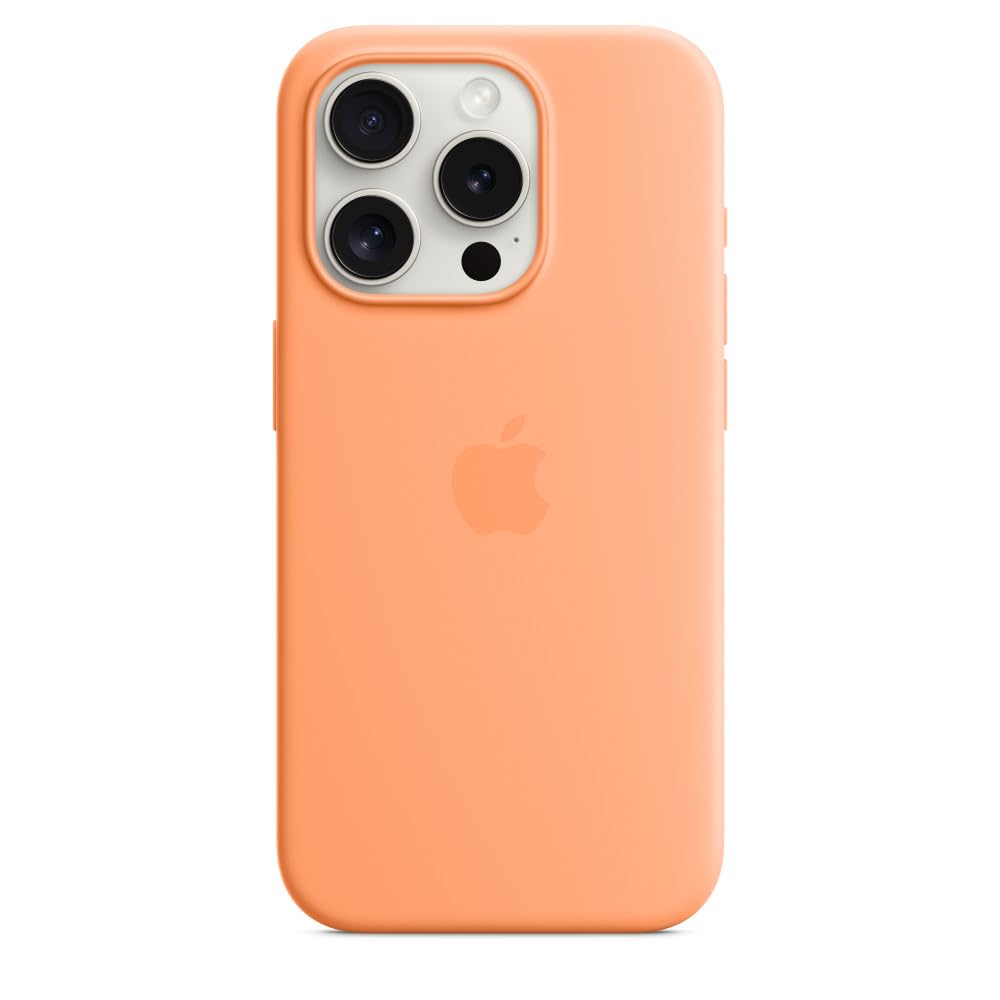 Foto 3 | Funda Para Teléfono Apple Iphone 15 Pro De Silicona Con Magsafe Orange - Venta Internacional.