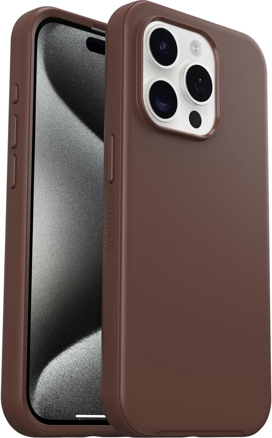 Foto 2 pulgar | Funda De Teléfono Otterbox Symmetry Series+ Para Iphone 15 Pro Brown - Venta Internacional.