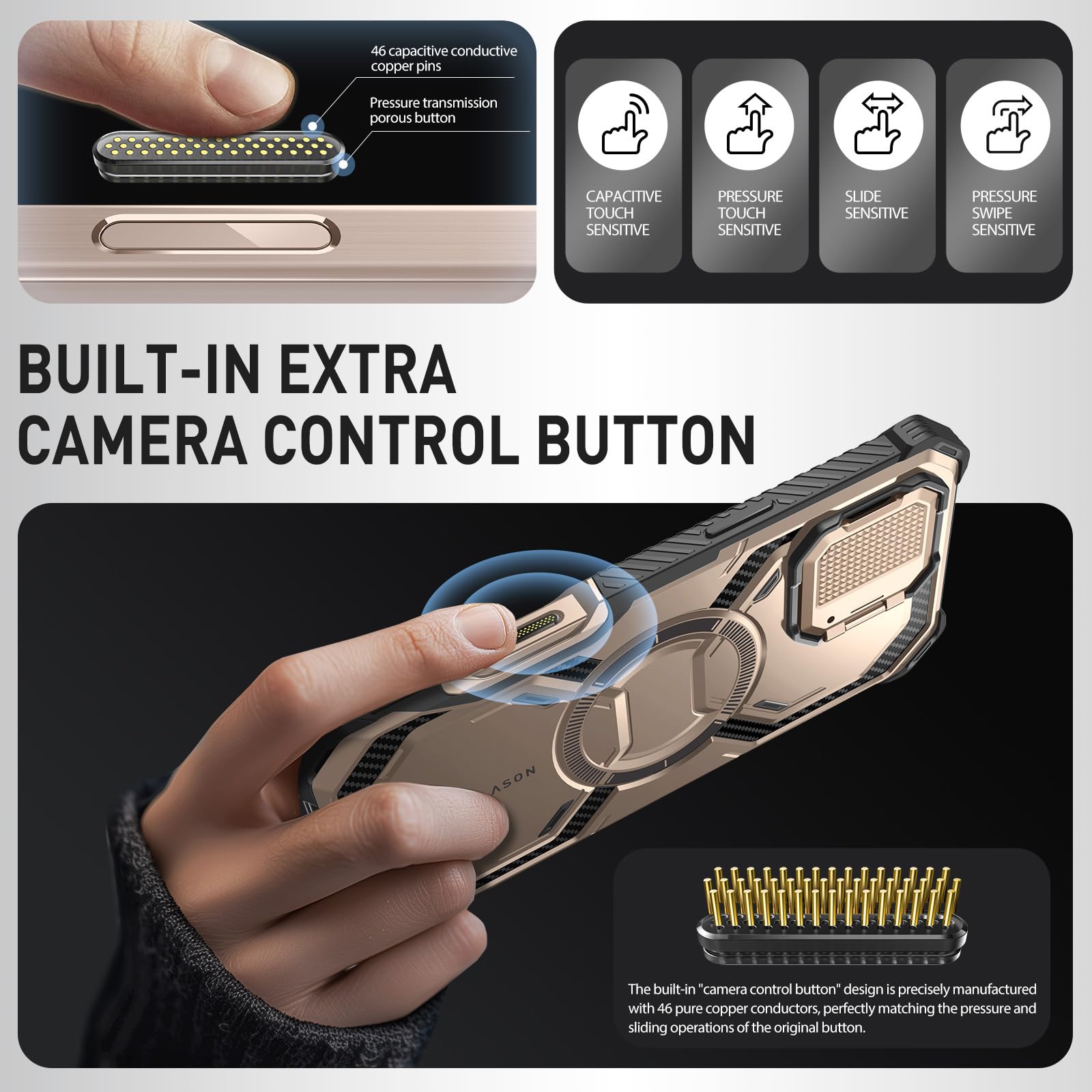 Foto 4 pulgar | Funda De Teléfono I-blason Armorbox Para Iphone 16 Pro Max Con Magsafe - Venta Internacional.