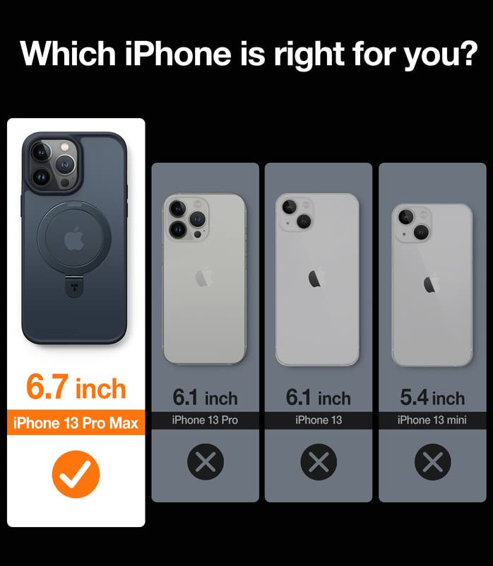 Foto 7 | Funda De Teléfono Torras Magnetic Para Iphone 13 Pro Max Con Soporte - Venta Internacional.