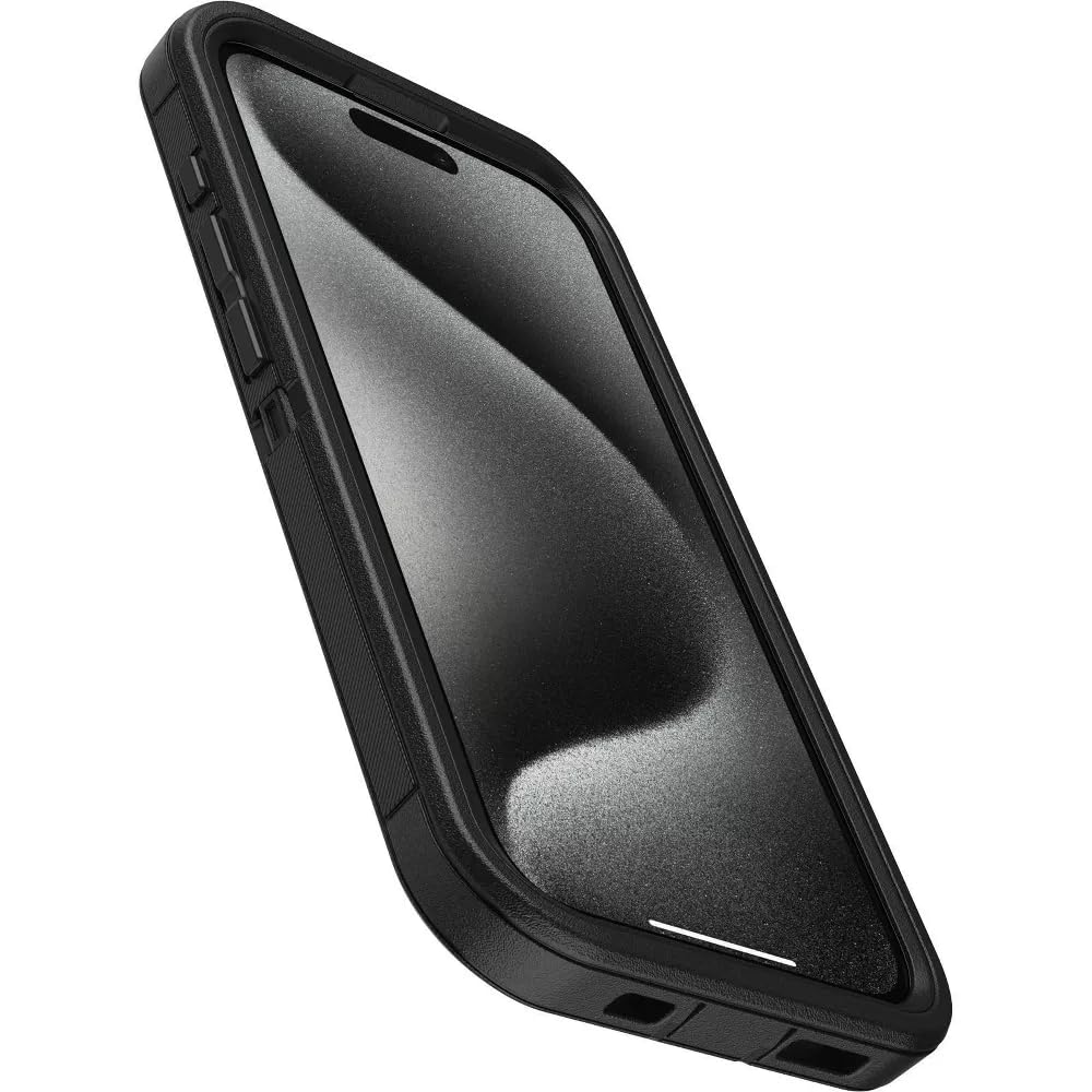 Foto 5 pulgar | Funda Otterbox Defender Series Para Iphone 15 Pro, Color Negro - Venta Internacional.