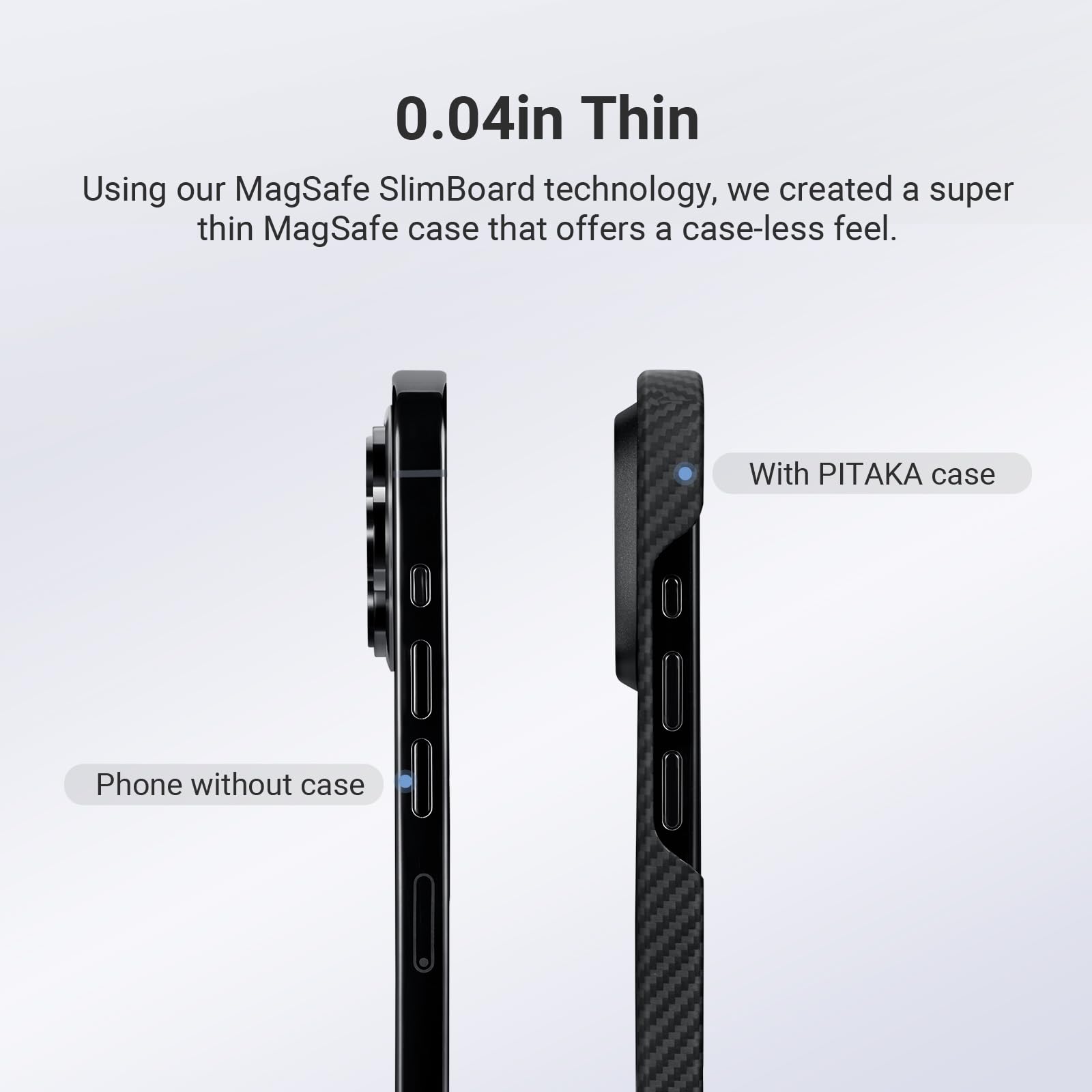 Foto 4 pulgar | Funda Pitaka Magez Case 4 Para Iphone 15 Pro Max De 6.7 Pulgadas, Negro/gris - Venta Internacional.