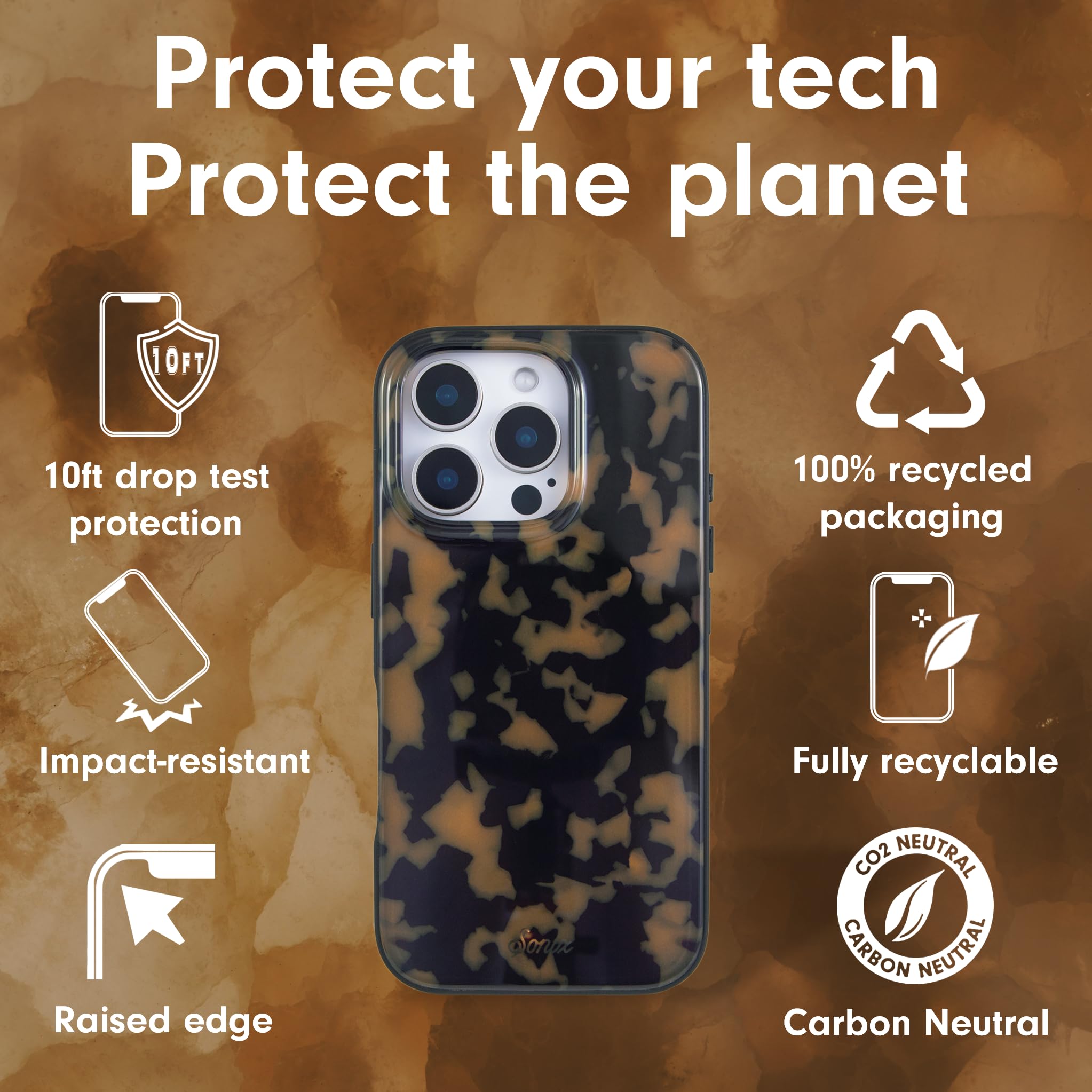 Foto 5 pulgar | Funda De Teléfono Sonix Para Iphone 16 Pro Magsafe 3 M, Probada Contra Caídas - Venta Internacional.