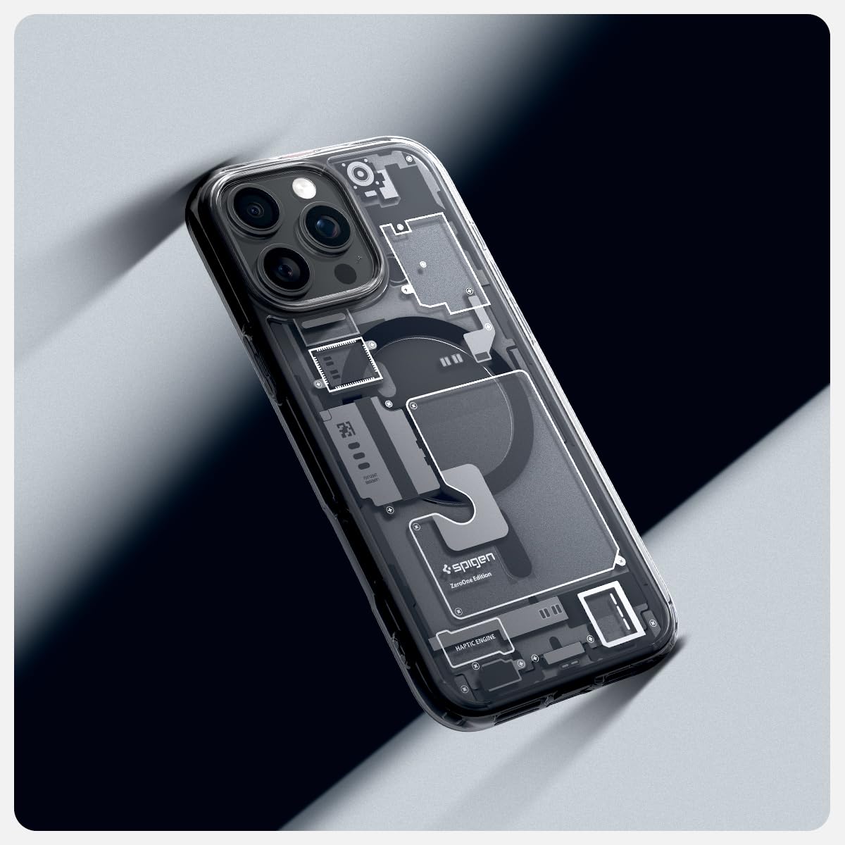 Foto 3 | Funda Spigen Ultra Hybrid Magfit Para Iphone 16 Pro, Color Amarillo - Venta Internacional.