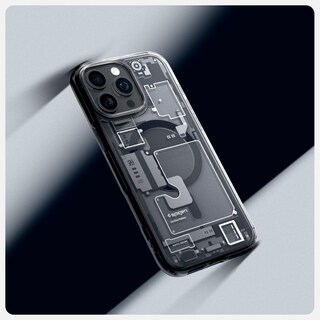 Foto 3 | Funda Spigen Ultra Hybrid Magfit Para Iphone 16 Pro, Color Amarillo - Venta Internacional.