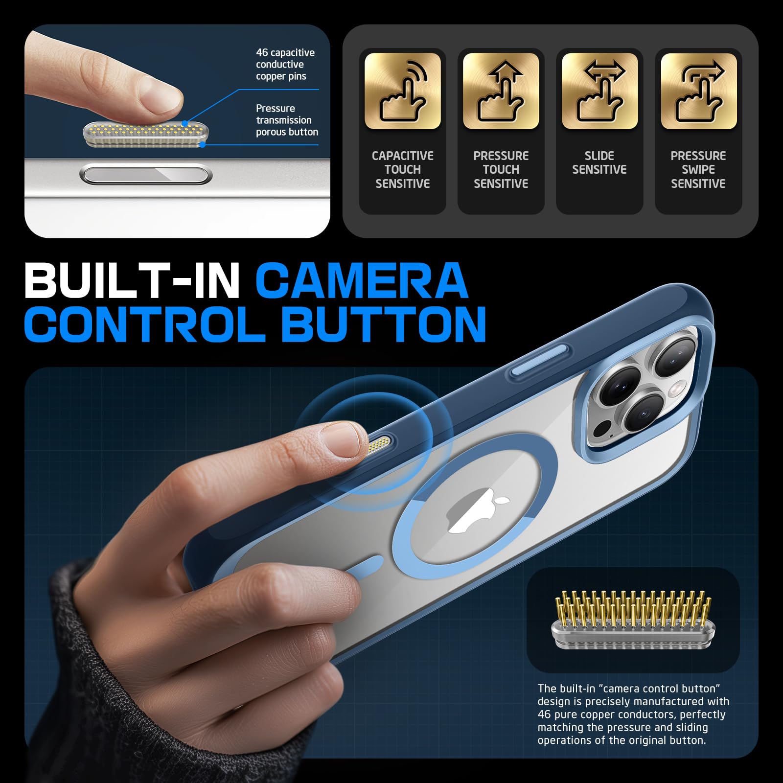 Foto 4 pulgar | Funda De Teléfono Supcase Unicorn Beetle Mag Para Iphone 16 Pro Max - Venta Internacional.