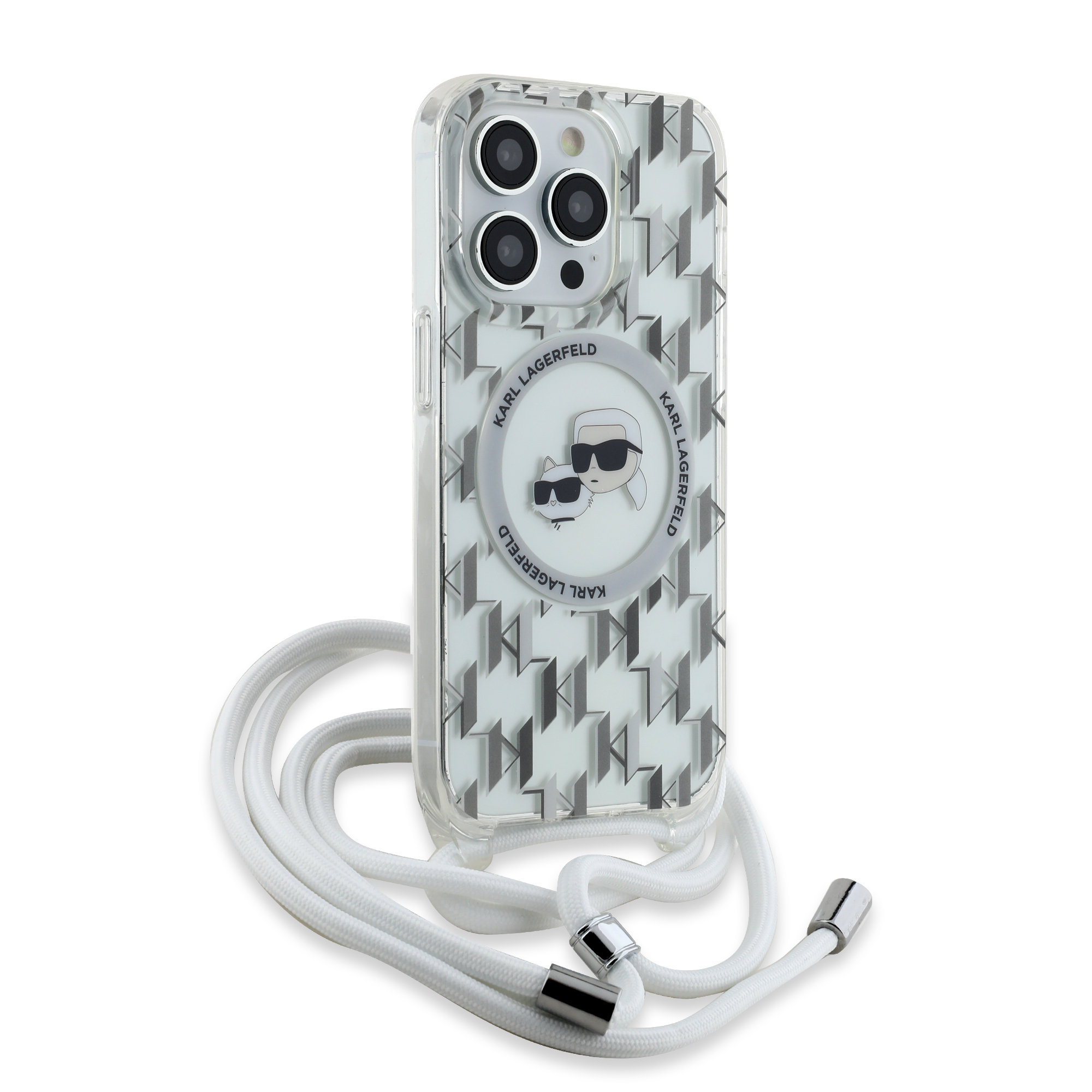 Foto 3 | Funda Karl Monograma Karl Y Choupette Para Iphone 13 Pro Max