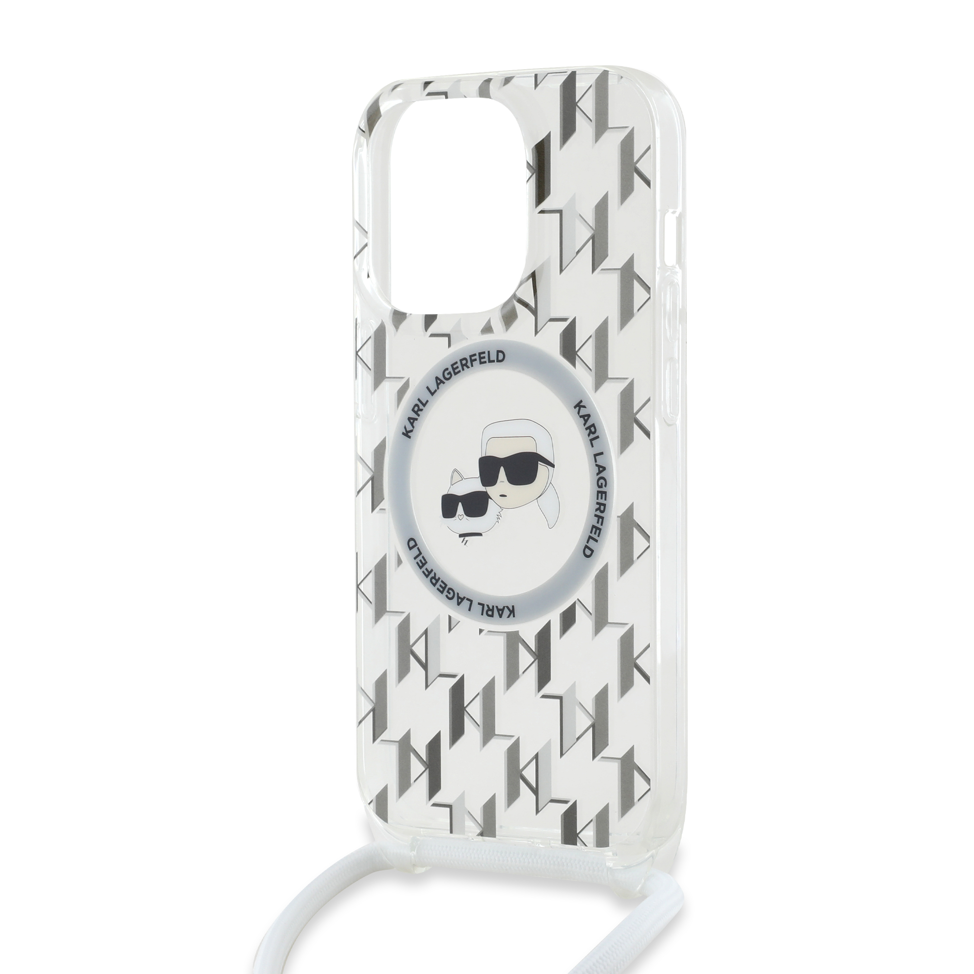 Foto 6 pulgar | Funda Karl Monograma Karl Y Choupette Para Iphone 13 Pro Max