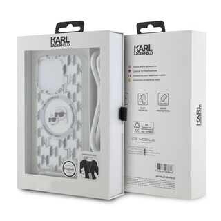 Foto 7 | Funda Karl Monograma Karl Y Choupette Para Iphone 13 Pro Max