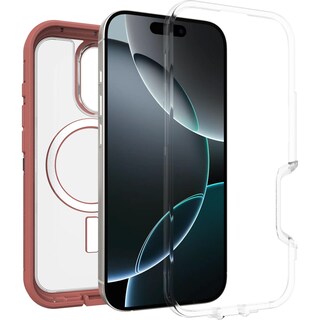 Foto 4 | Funda Para Teléfono Otterbox Iphone 16 Pro Defender Xt Clear - Red - Venta Internacional.