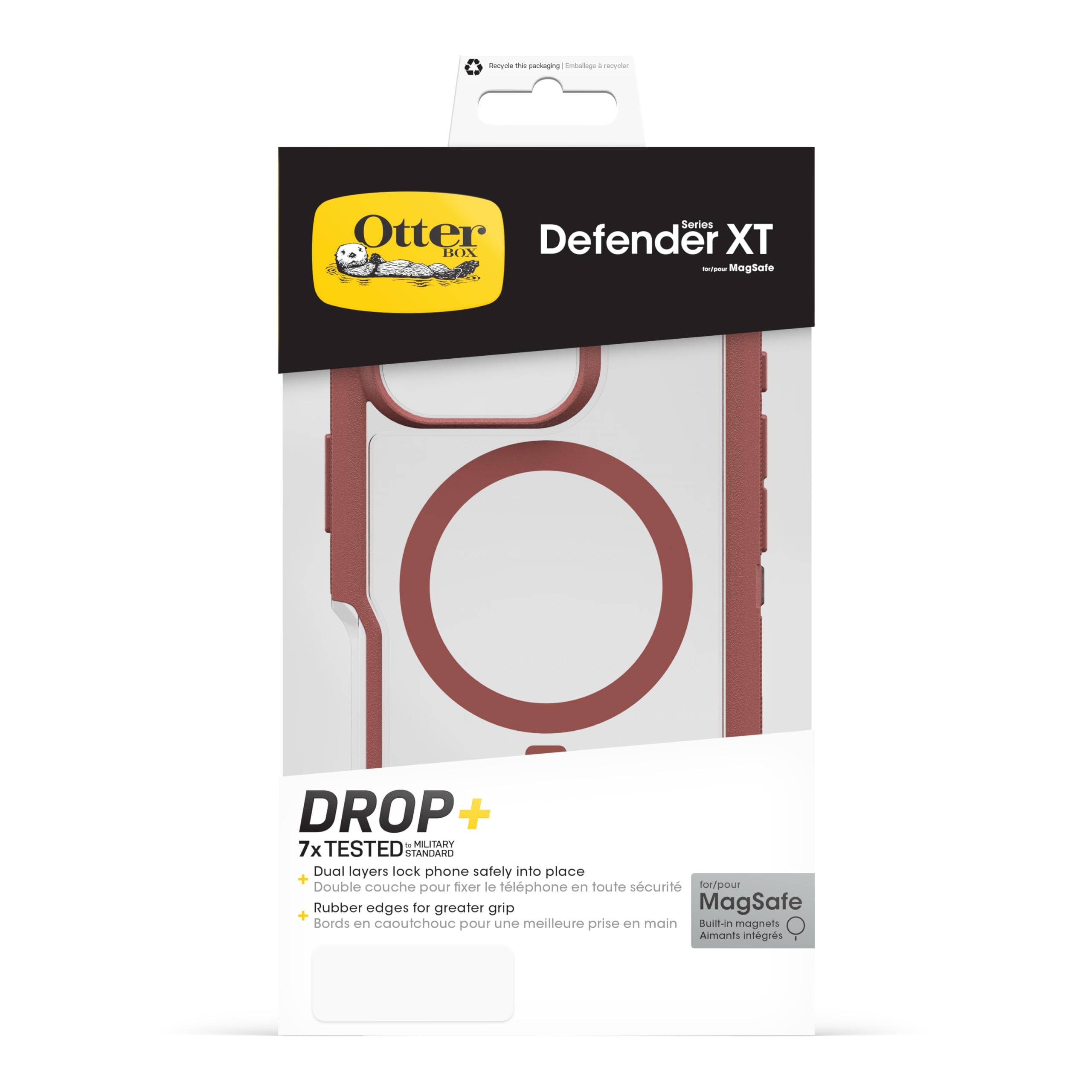 Foto 5 | Funda Para Teléfono Otterbox Iphone 16 Pro Defender Xt Clear - Red - Venta Internacional.