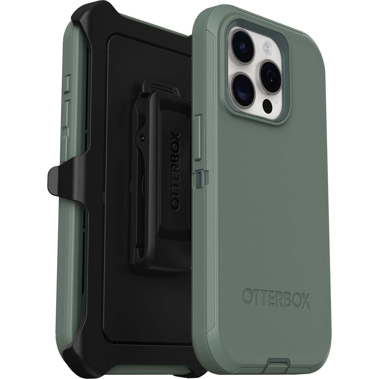 Foto 7 pulgar | Funda Otterbox Defender Series Para Iphone 15 Pro Forest Ranger - Venta Internacional.