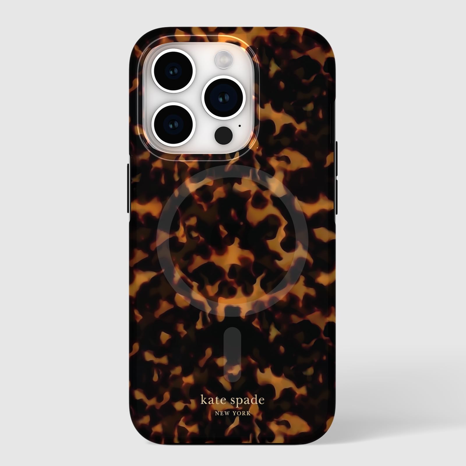 Foto 8 pulgar | Funda De Teléfono Kate Spade New York Para Iphone 15 Pro Tortoiseshell - Venta Internacional.