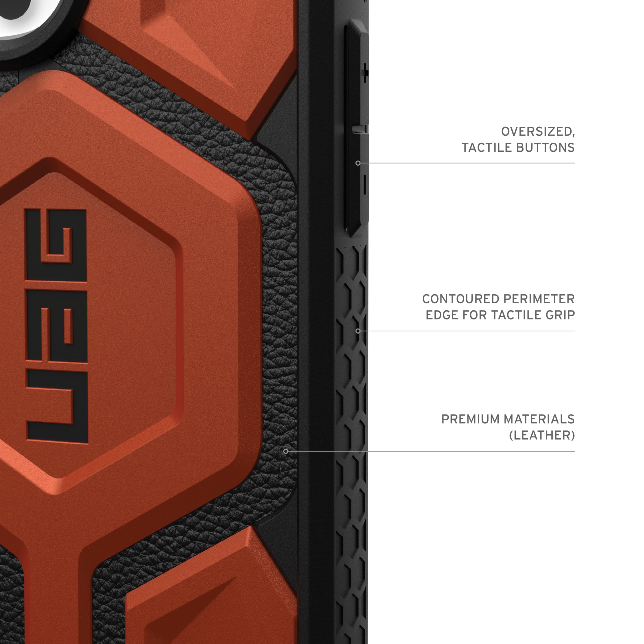 Foto 7 pulgar | Funda De Teléfono Urban Armor Gear Uag Monarch Pro Para Iphone 16 Pro Max - Venta Internacional.