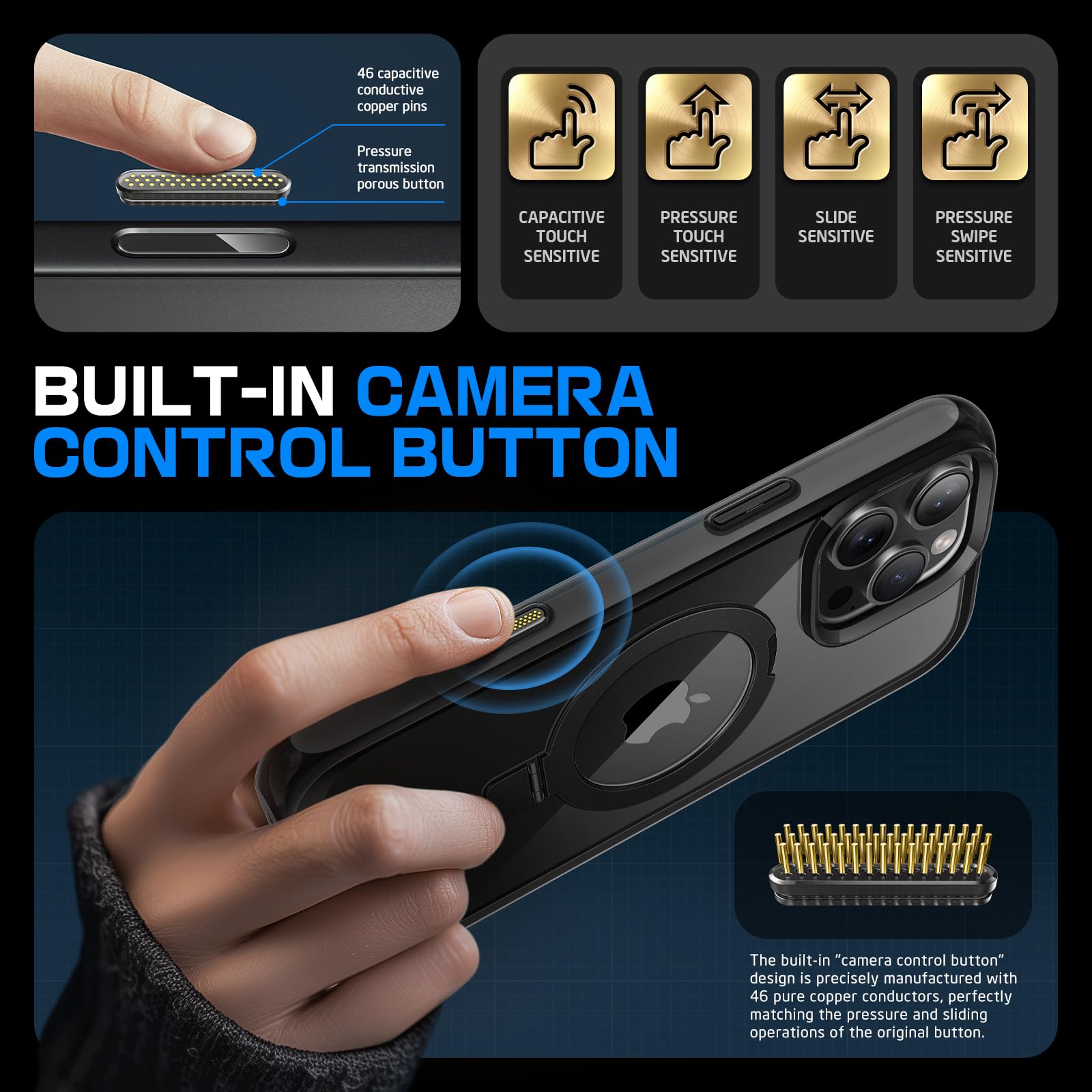 Foto 4 pulgar | Funda De Teléfono Supcase Unicorn Beetle Mag Para Iphone 16 Pro Max - Venta Internacional.