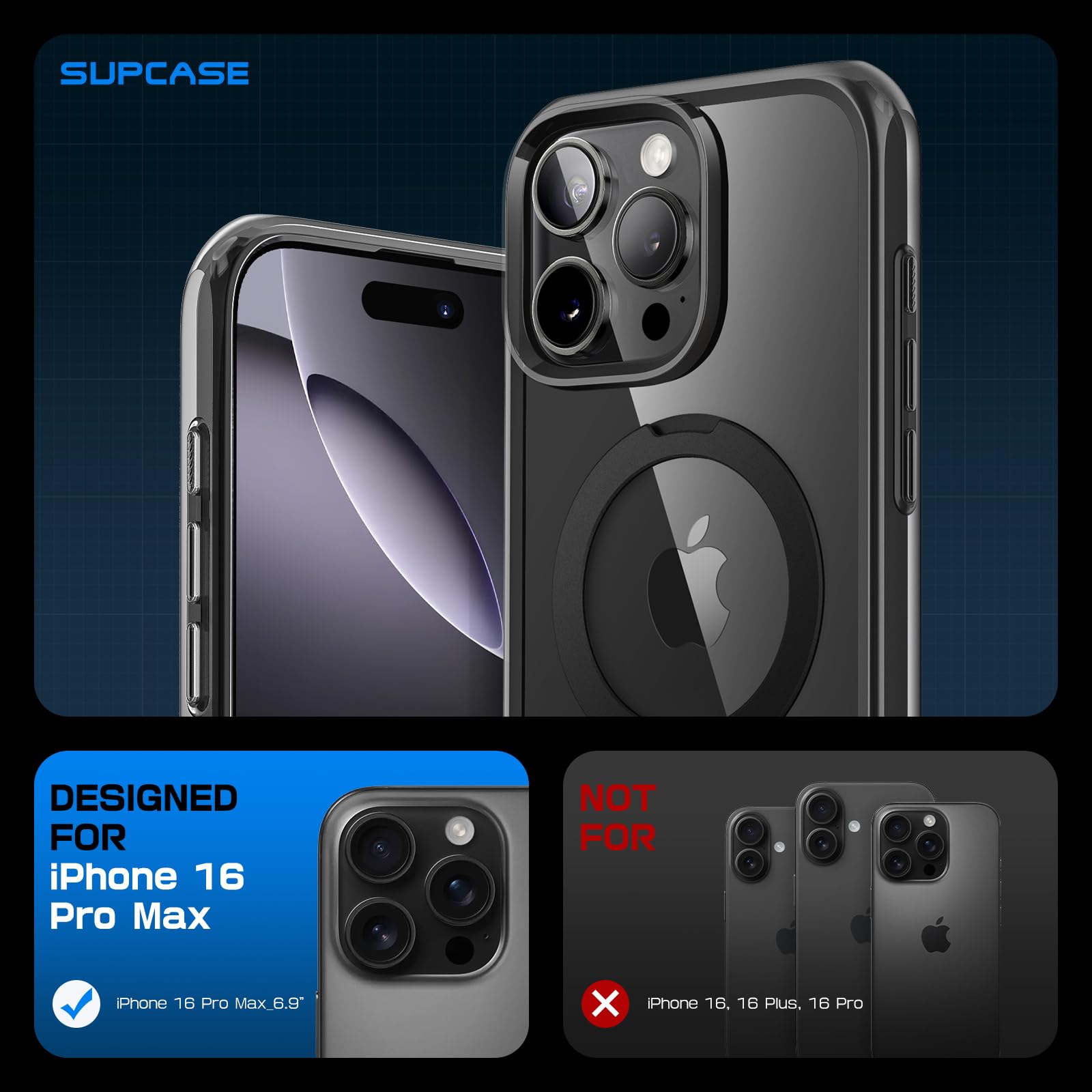 Foto 7 | Funda De Teléfono Supcase Unicorn Beetle Mag Para Iphone 16 Pro Max - Venta Internacional.