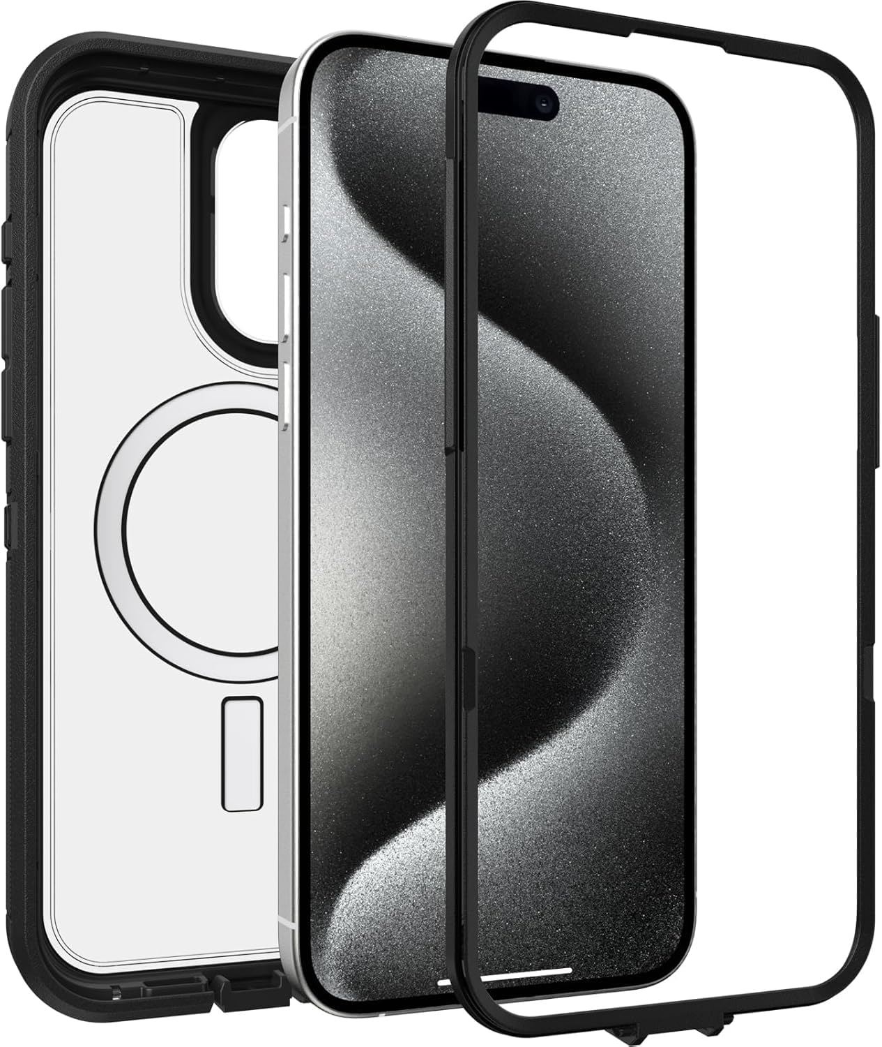 Foto 4 pulgar | Funda Para Teléfono Otterbox Defender Series Xt Clear Iphone 15/14+ - Venta Internacional.