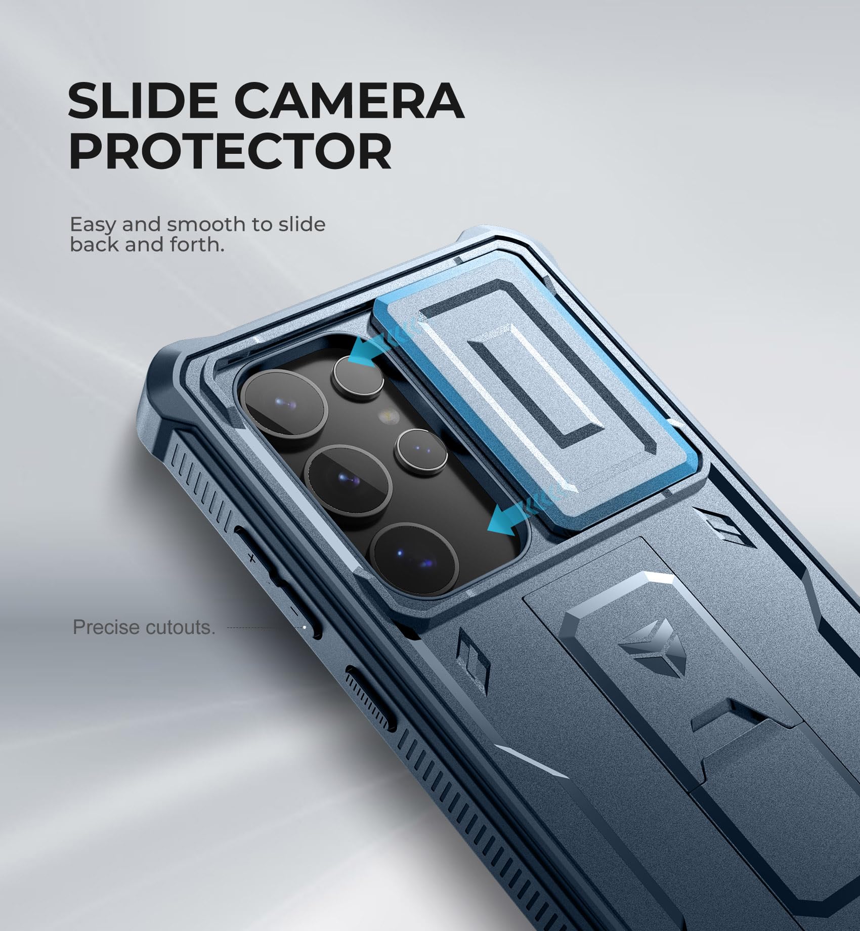 Foto 4 pulgar | Funda Dexnor Para Samsung Galaxy S24 Ultra Con Cámara Deslizante - Venta Internacional.