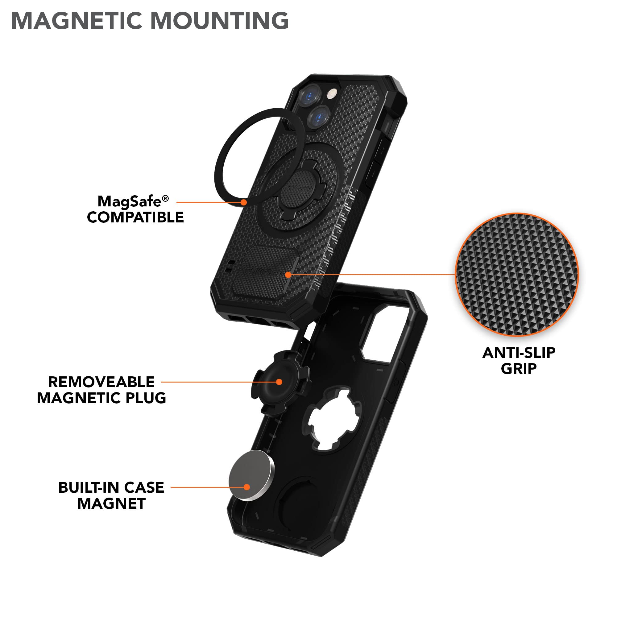 Foto 6 pulgar | Funda Para Teléfono Rokform Rugged Series Para Iphone 13 Mini Con Magsafe - Venta Internacional.