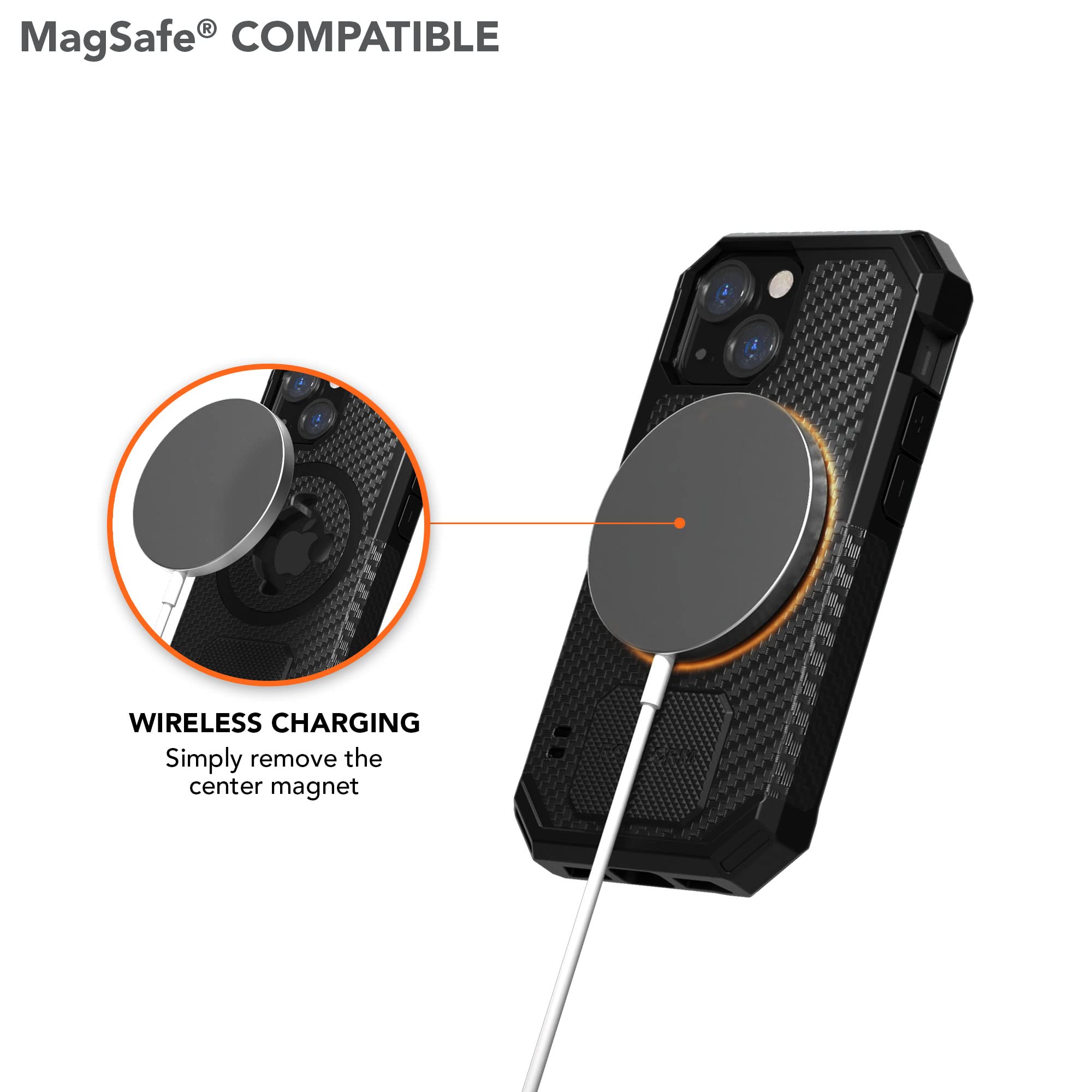 Foto 7 pulgar | Funda Para Teléfono Rokform Rugged Series Para Iphone 13 Mini Con Magsafe - Venta Internacional.