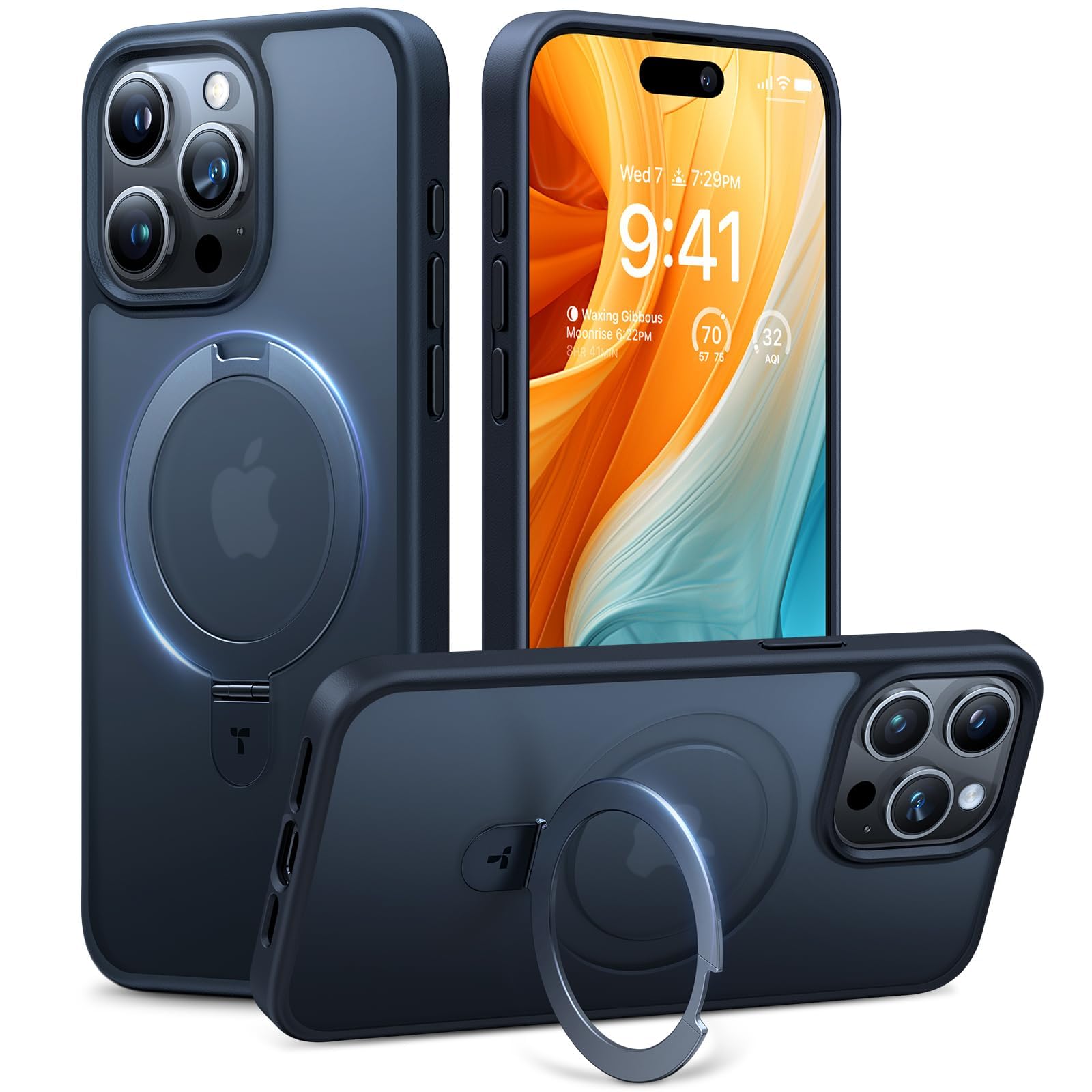 Funda De Teléfono Torras Magnetic Ostand Para Iphone 15 Pro Max - Venta Internacional.