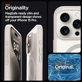 Foto 3 | Funda Para Teléfono Spigen Ultra Hybrid Magfit Iphone 15 Pro 2023 - Venta Internacional.
