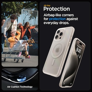 Foto 4 | Funda Para Teléfono Spigen Ultra Hybrid Magfit Iphone 15 Pro 2023 - Venta Internacional.