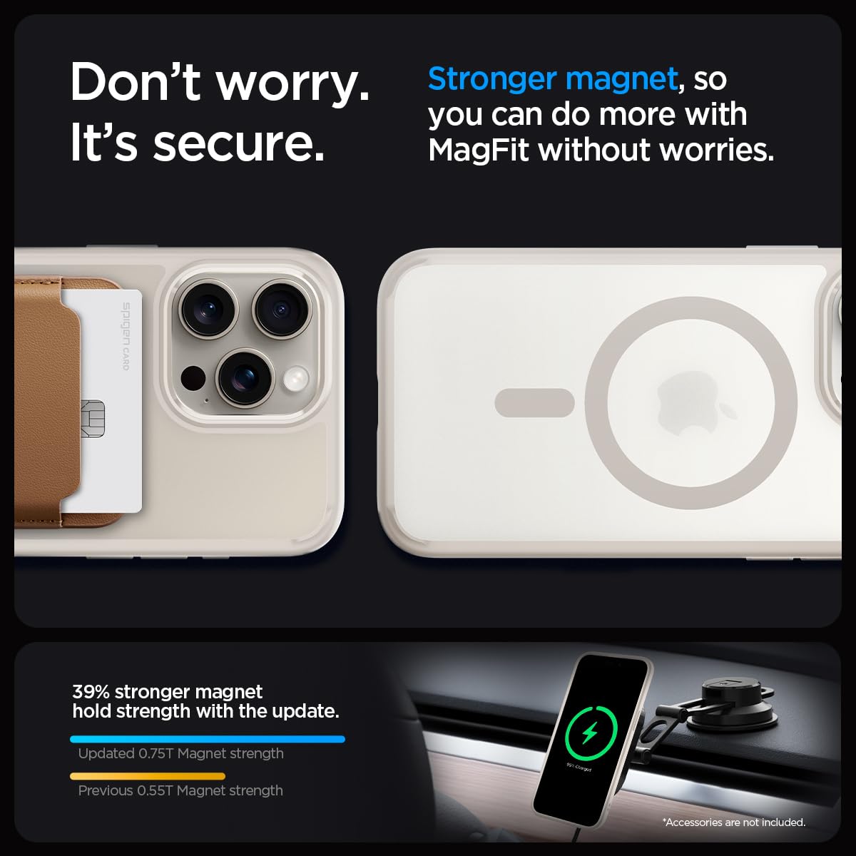 Foto 6 pulgar | Funda Para Teléfono Spigen Ultra Hybrid Magfit Iphone 15 Pro 2023 - Venta Internacional.