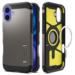 Foto 1 | Funda Spigen Tough Armor (ai) Magfit Para Iphone 16 Gunmetal - Venta Internacional.