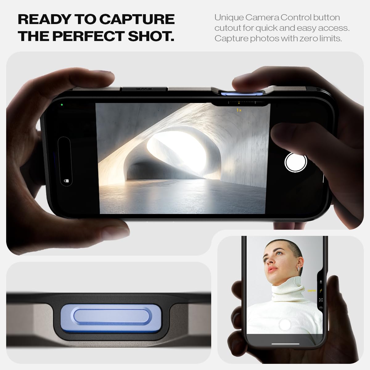 Foto 8 pulgar | Funda Spigen Tough Armor (ai) Magfit Para Iphone 16 Gunmetal - Venta Internacional.