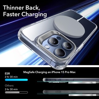 Foto 4 | Funda De Teléfono Esr Para Iphone 15 Pro Max Con Funda Magsafe Clear - Venta Internacional.